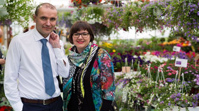  Eliza Reid and her husband, Gudni Johannesson are shown in this handout image during his campaign in Iceland. Eliza Reid and her husband, Gudni Johannesson are shown in this handout image during his campaign in Iceland. (Hakon Broder Lund/The Canadian Press)