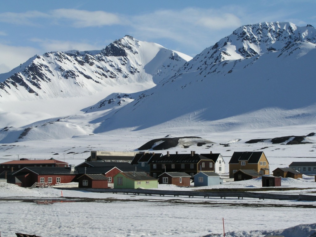 International Research Village Ny Alesund on Spitsbergen. (Irene Quaile/Deutsche Welle)