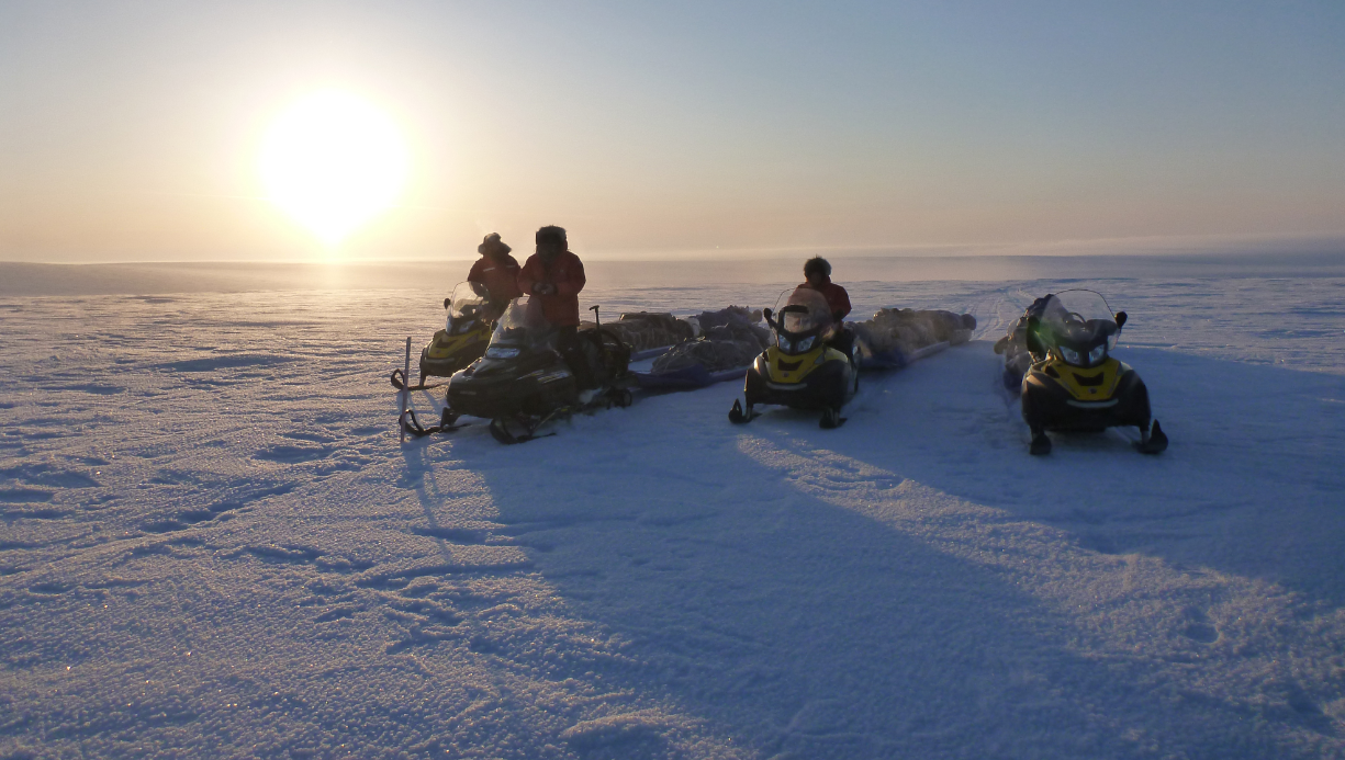 Scientists in Arctic Alaska are studying the permafrost changes under shallow Arctic lakes and what they found was surprising. (Courtesy Chris Arp)