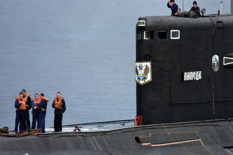 Crews on Russian submarines have been out at sea on many more voyages this winter than ever before over the last 25 years. (Thomas Nilsen/The Independent Barents Observer)