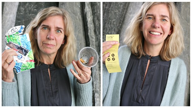 "We are all getting more and more aware about the problem of plastic in the oceans," says Johanna Ragnartz, the CEO of Keep Sweden Tidy, (pictured above). "And if we don't do a lot to try and stop it, I think it will end in a catastrophe."
