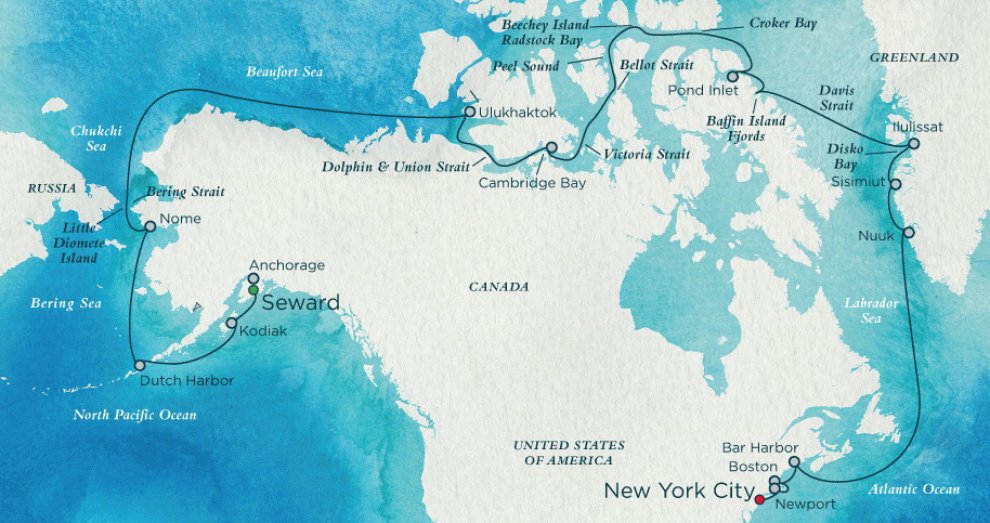 new york cruise to alaska