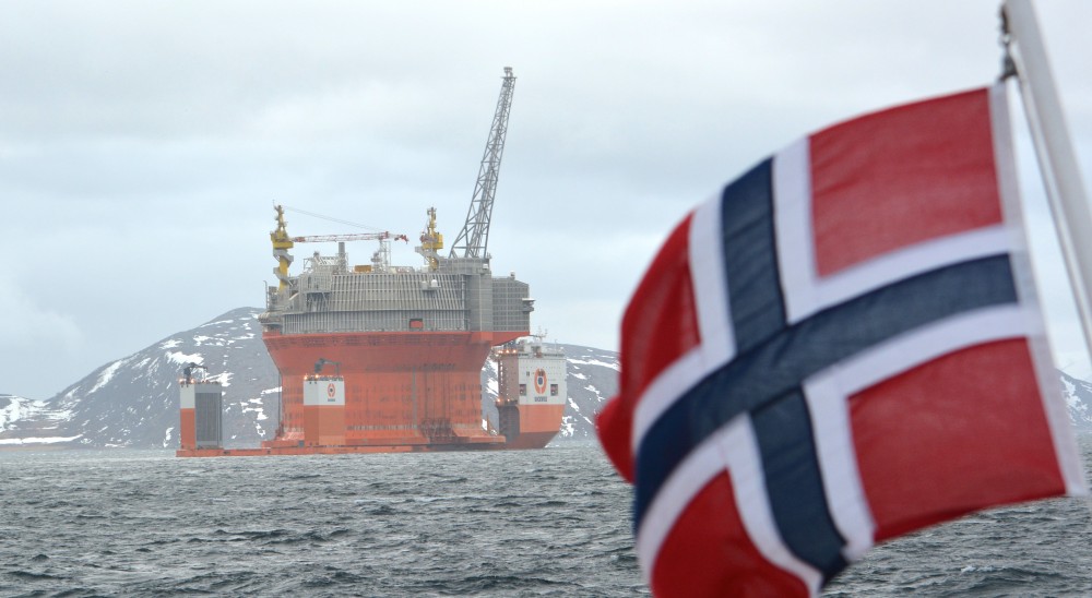 Goliat is the world's northernmost offshore oil platform in production. (Thomas Nilsen / The Independent Barents Observer)