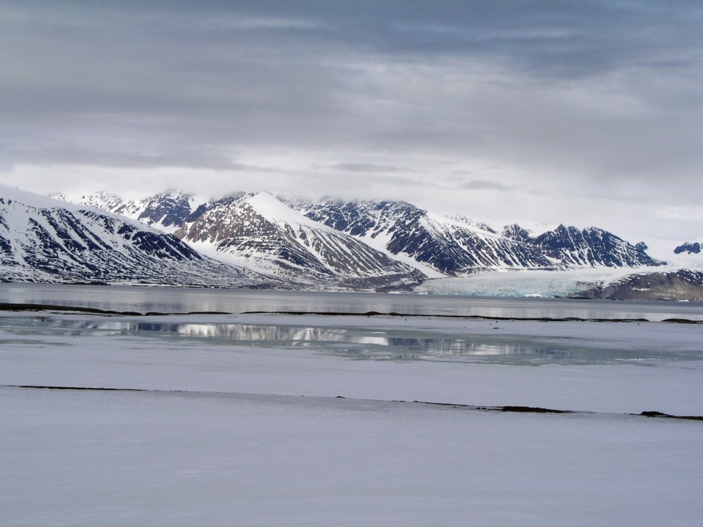 Ice breaking melt record? (Svalbard, Irene Quaile)