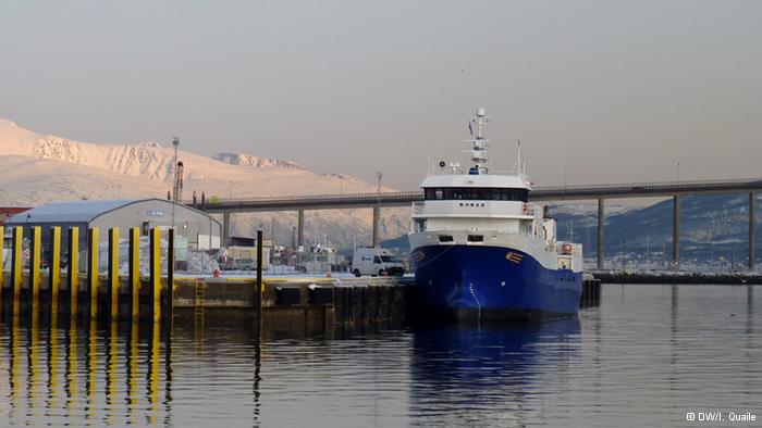 Less ice, more shipping (Irene Quaile/DW, Tromso)