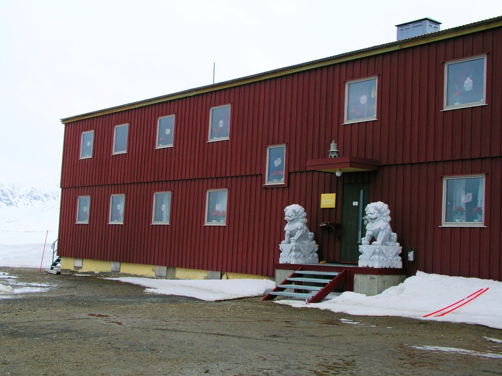 Arctic interest: China maintains a research station in Ny Alesund, Spitsbergen (Irene Quaile/DW)