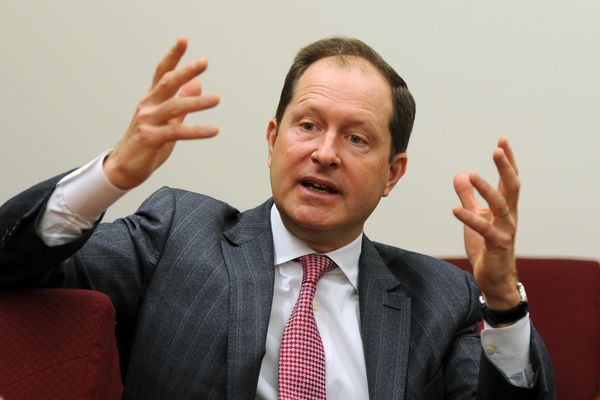 Mark Brzezinski is chairman of the Arctic Executive Steering Committee, established by President Barack Obama in January 2015. (Erik Hill / Alaska Dispatch News)