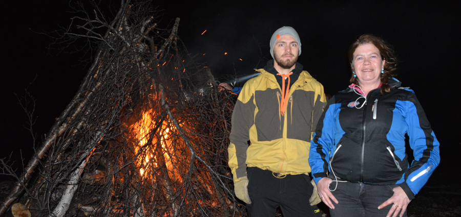 Nina Karin Skogan and Brage Hesenget Christensen. (Atle Staalesen/The Independent Barents Observer)