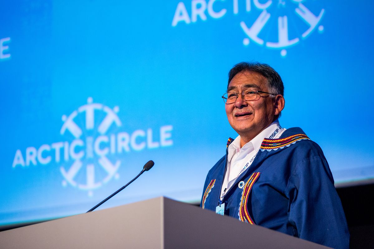 Edward S. Itta was known as an eloquent and influential voice for Inupiaq values in Alaska, Washington, D.C., and beyond. (Loren Holmes / Alaska Dispatch News)