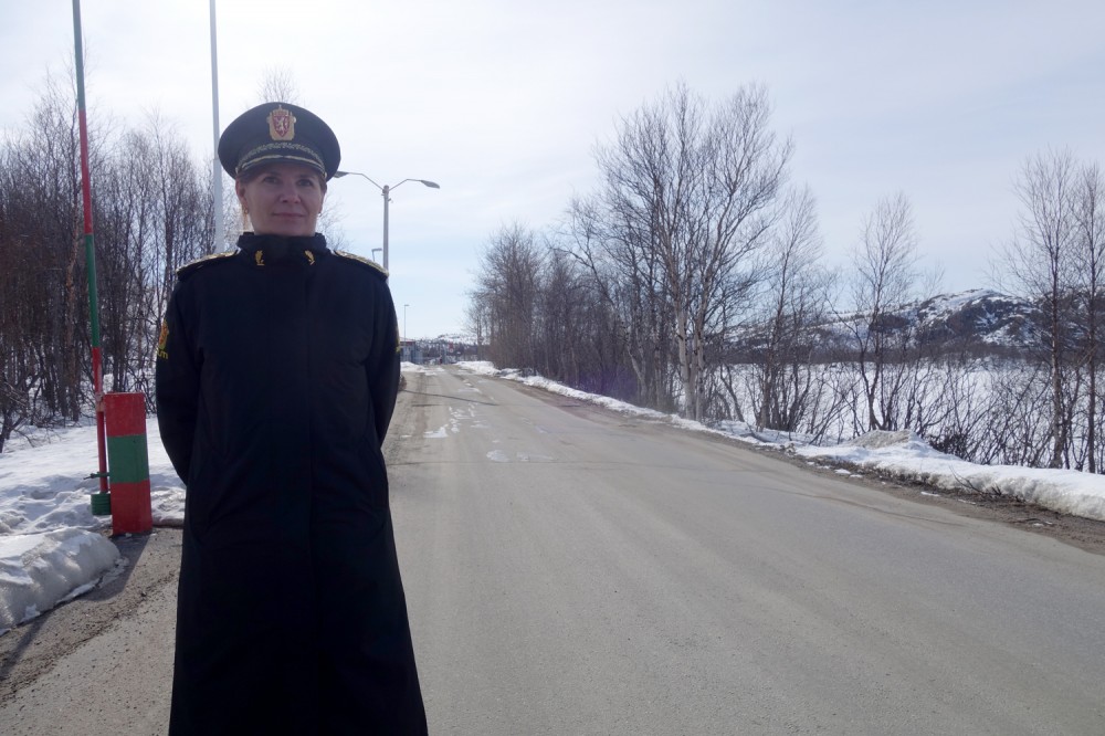 Head of East Finnmark Police District Ellen Katrine Hætta. (Atle Staalesen/The Independent Barents Observer) 