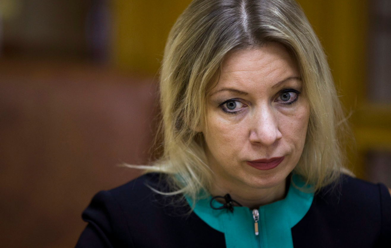 Russian Foreign Ministry spokeswoman Maria Zakharova in December 2015. (Pavel Golovkin/AP)