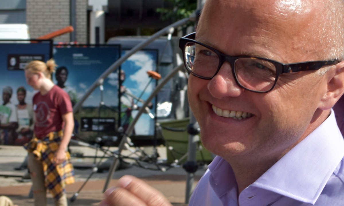 Vidar Helgesen is Minister of Climate and Environment. (Thomas Nilsen/The Independent Barents Observer)