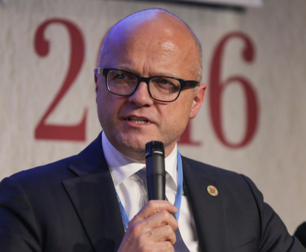 Vidar Helgesen, Minister of Climate and Environment of Norway, speaks during the launch of the 2050 Pathways Platform, at the COP22 climate change conference, in Marrakech, Morocco, Thursday, Nov. 17, 2016. (Mosa'ab Elshamy/AP/The Canadian Press)
