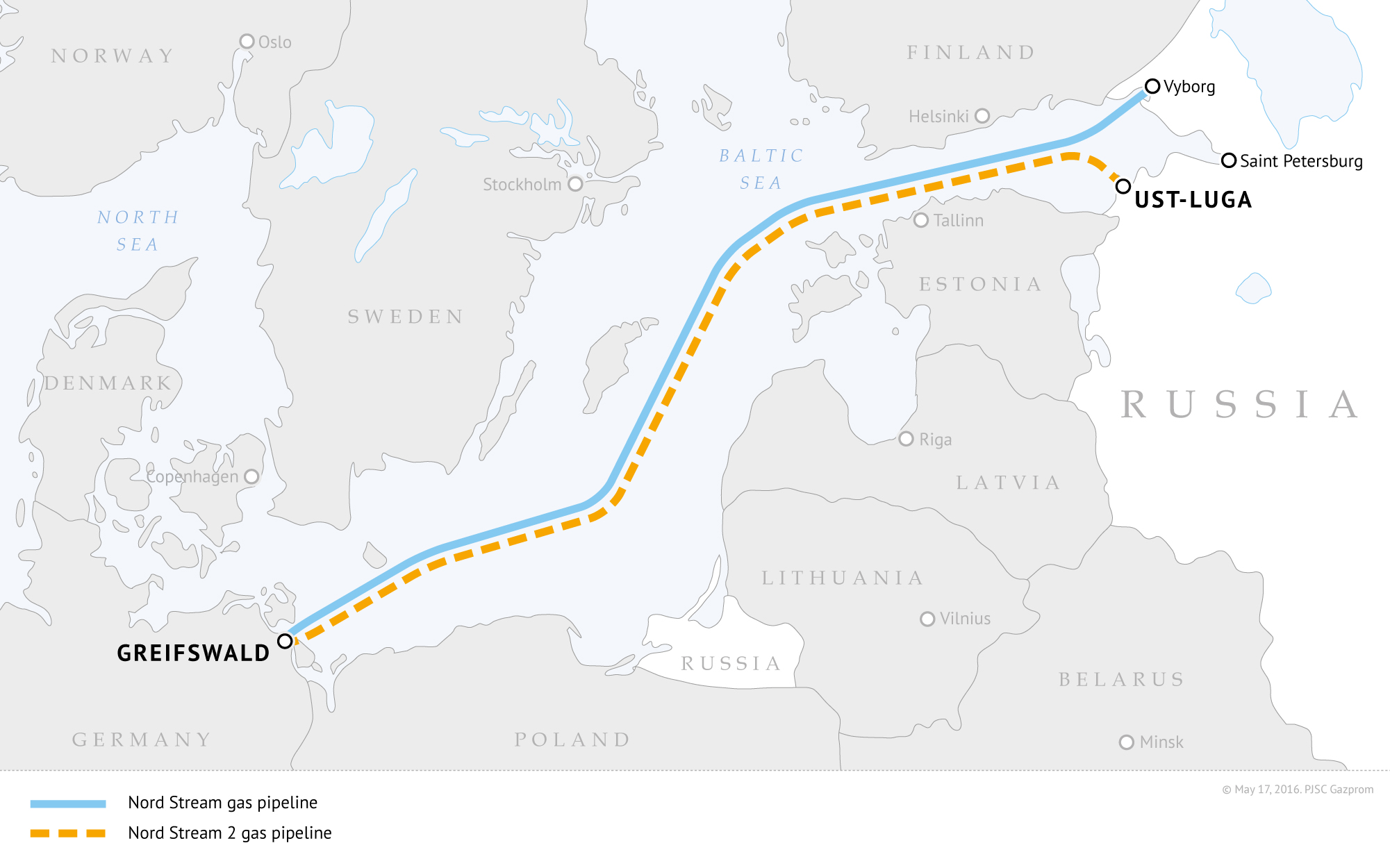 Nord Stream 2 applies for Finnish building permit to build gas pipeline