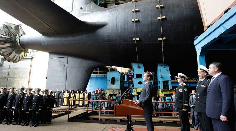 russian-company-announces-keel-laying-of-nuclear-sub-for-arctic-water