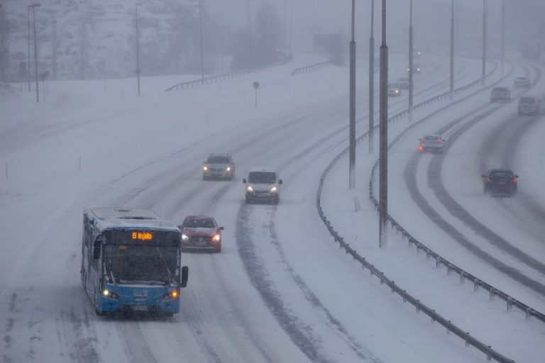 Sudden shift in weather brings hazardous driving conditions in Finland ...