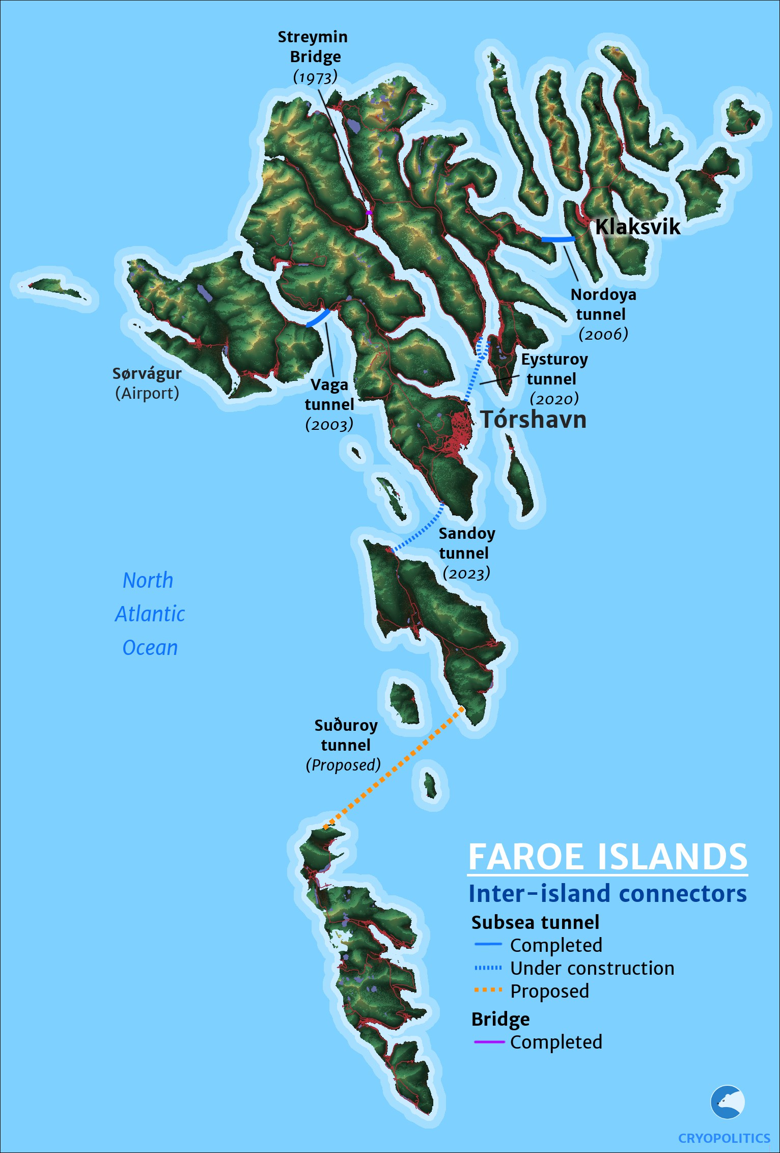 Blog Underwater tunnels revolutionize transport in the Faroe Islands Eye on the Arctic