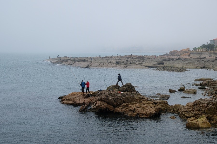 Fishing in Qingdao