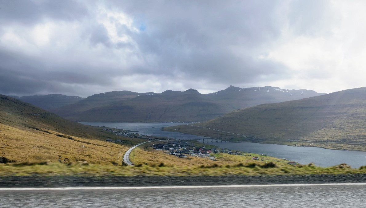 The Streymin Bridge, opened since 1973.