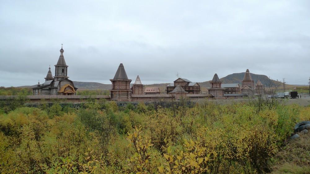 The newly rebuilt monastery in Pechenga.(Thomas Nilsen/The Independent Barents Observer)