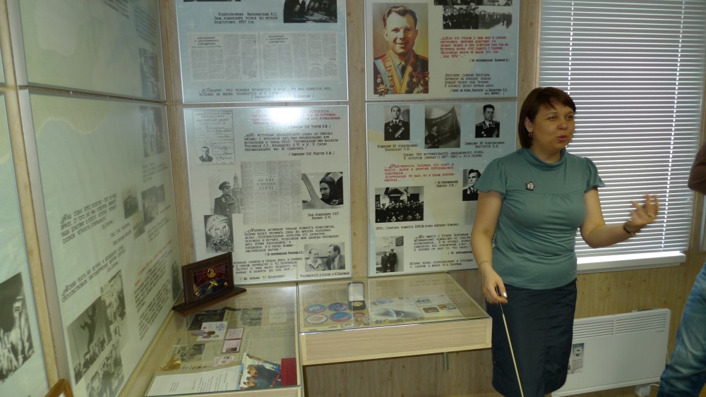 Inside the Gagarin museum. (Thomas Nilsen/The Independent Barents Observer)