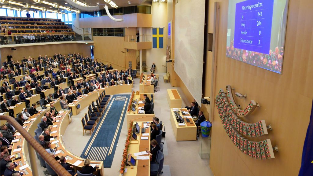 Sweden’s speaker begins first round talks to find a prime minister