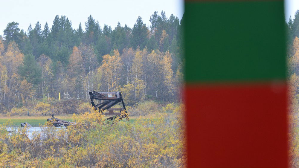 Пограничные столбы в норвегии