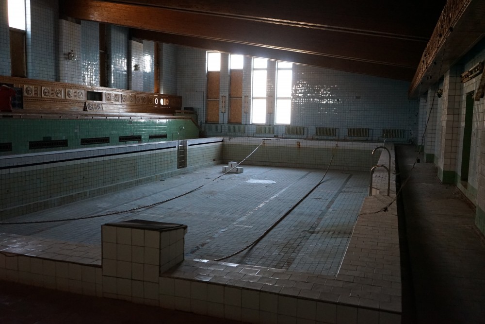 No more water in the world’s northernmost swimming pool. (Thomas Nilsen/The Independent Barents Observer)