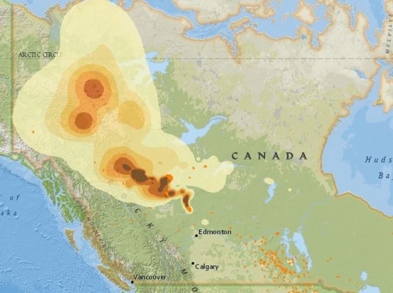 Smoke from northern Alberta wildfire reaches northwestern Canada – Eye ...