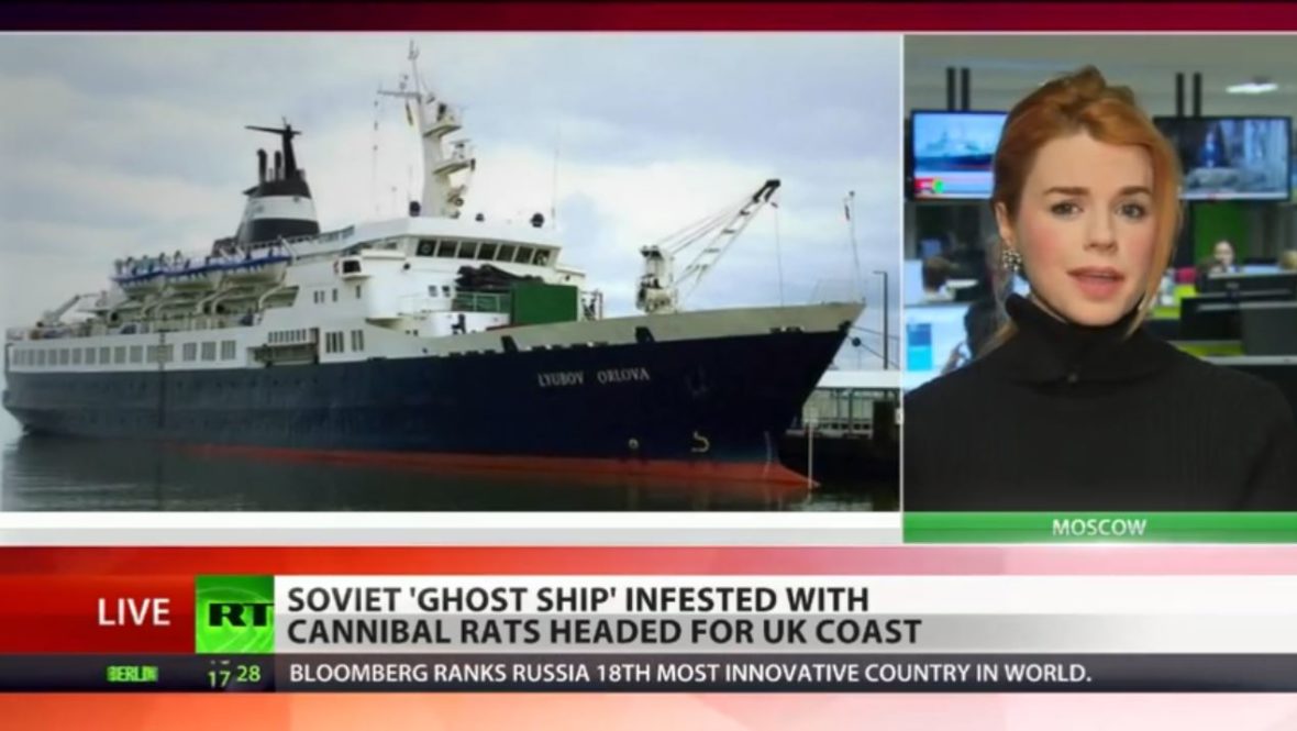 $120 Million Russian Ghost Ship, No Passengers, 6 Crew Members