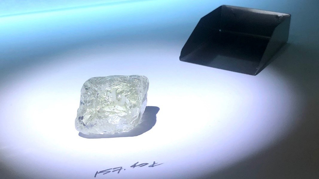 157.4 carat diamond unearthed at Arctic diamond mine in Canada