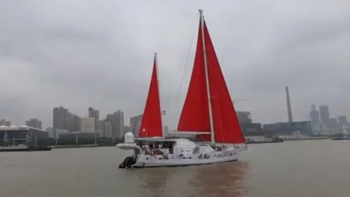 Blog A Chinese sailboat is circumnavigating the Arctic Eye on the