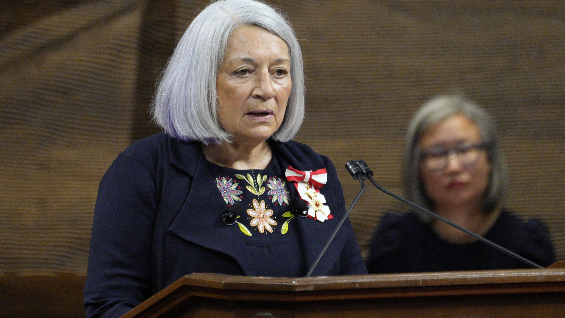 Governor General Mary Simon talks reconciliation, environment in speech