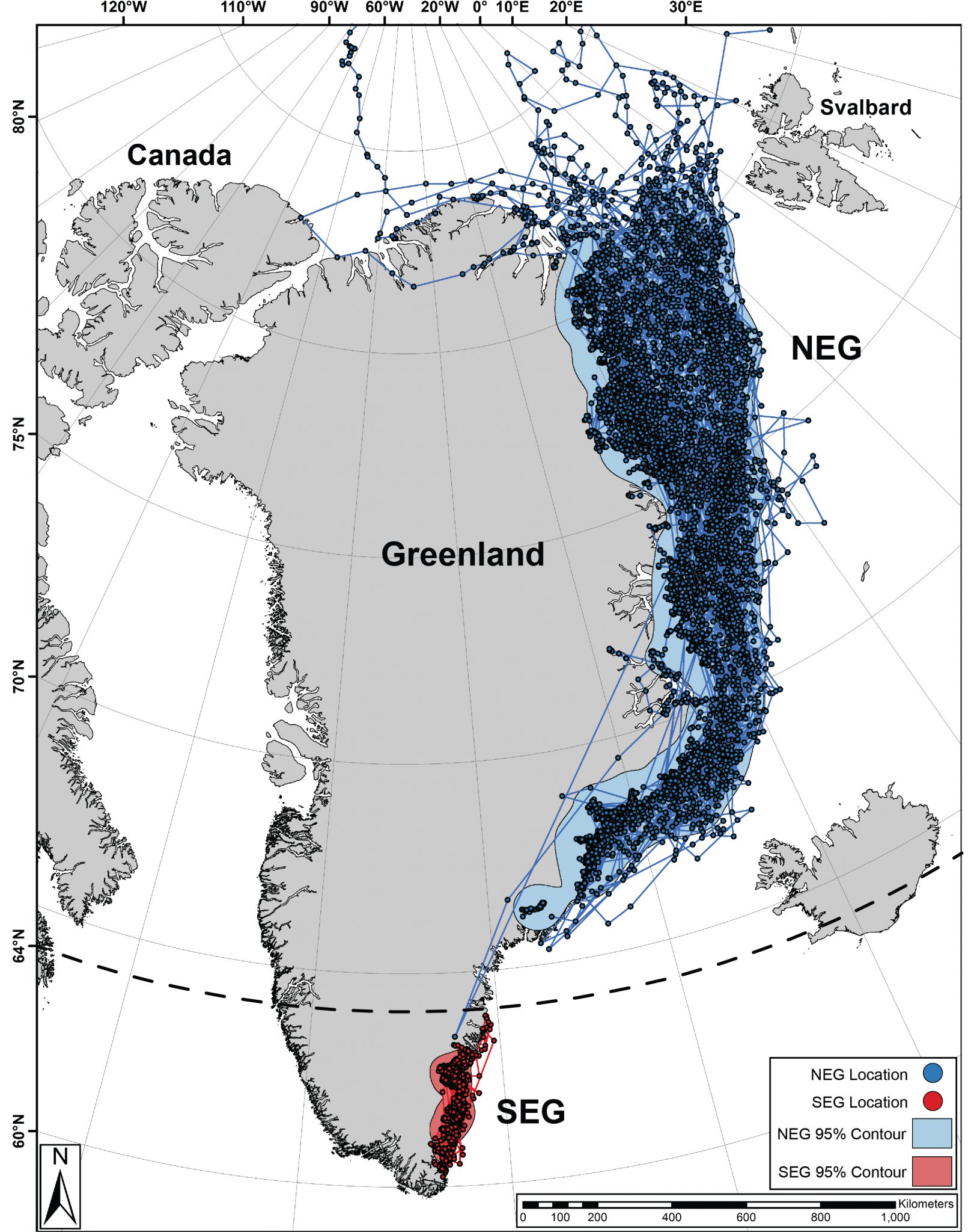 Researchers identify polar bear - Figure 2 Map Only 1621x2048 