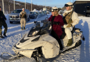 Norway’s foreign minister on snowmobile patrol along Russian border