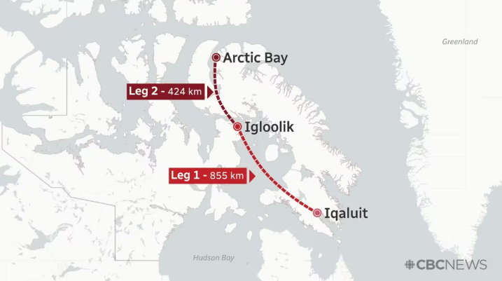 CBC Nunavut - Extreme ice fishing. Deep giant fishing hole