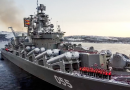Russian cruiser fires artillery few kilometres from border to Norway