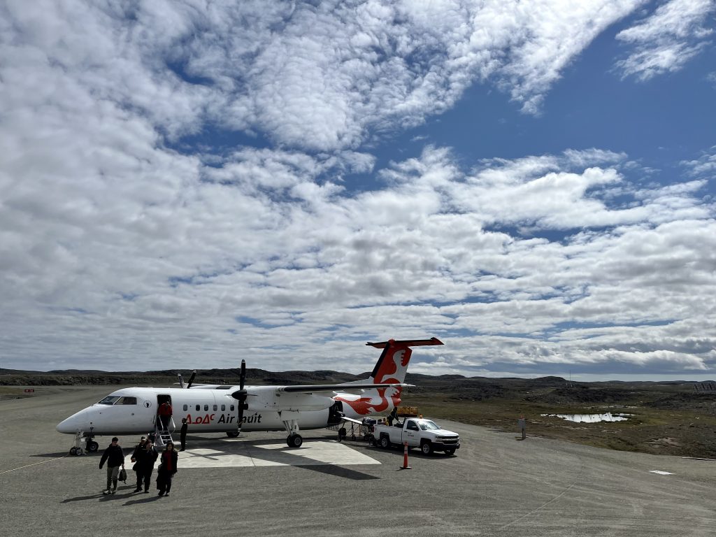 Air Inuit. Airport in Quaqtaq, Nunavik