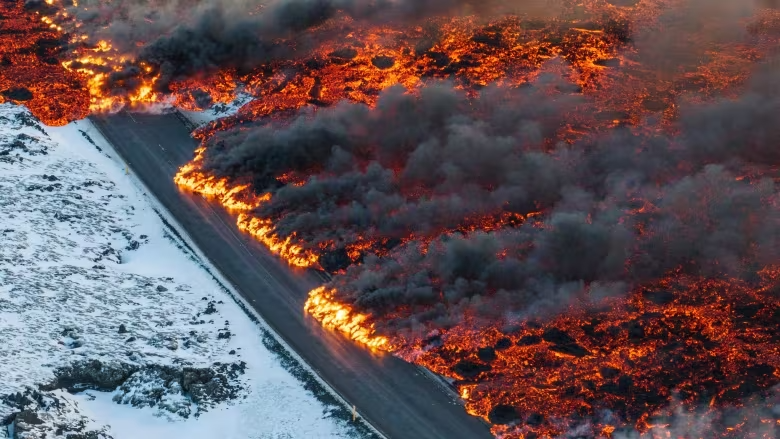 Iceland’s famous Blue Lagoon evacuated as volcano erupts for 3rd time