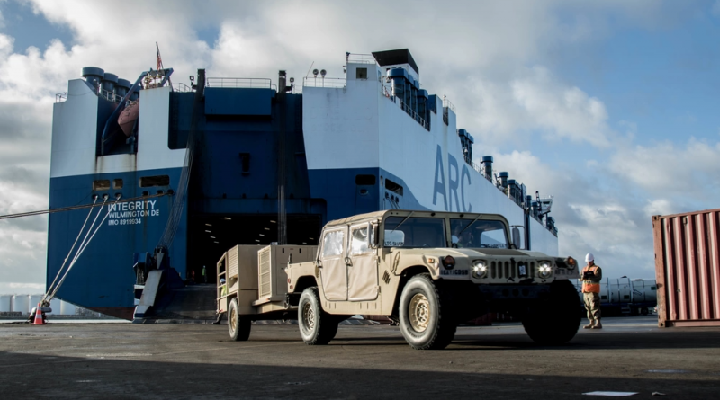 US Army sends heavy equipment to Arctic Norwegian port for transfer to Finland