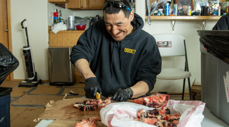 For one Utqiaġvik family, spring bowhead whaling marks an important milestone