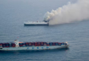 Cargo ship carrying new vehicles sinks in North Pacific weeks after catching fire