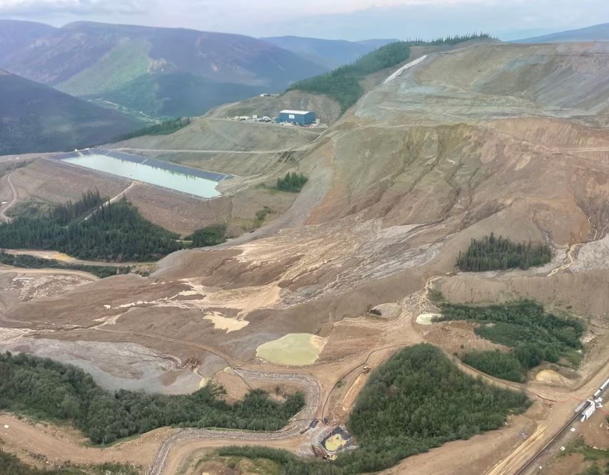 A mine.