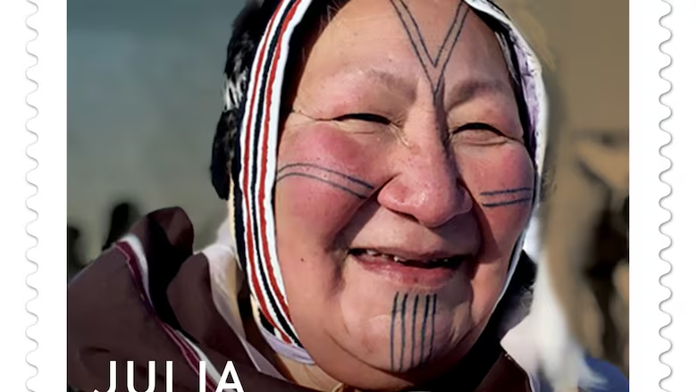 Ulukhaktok, N.W.T., teacher and leader celebrated with new Canada Post stamp