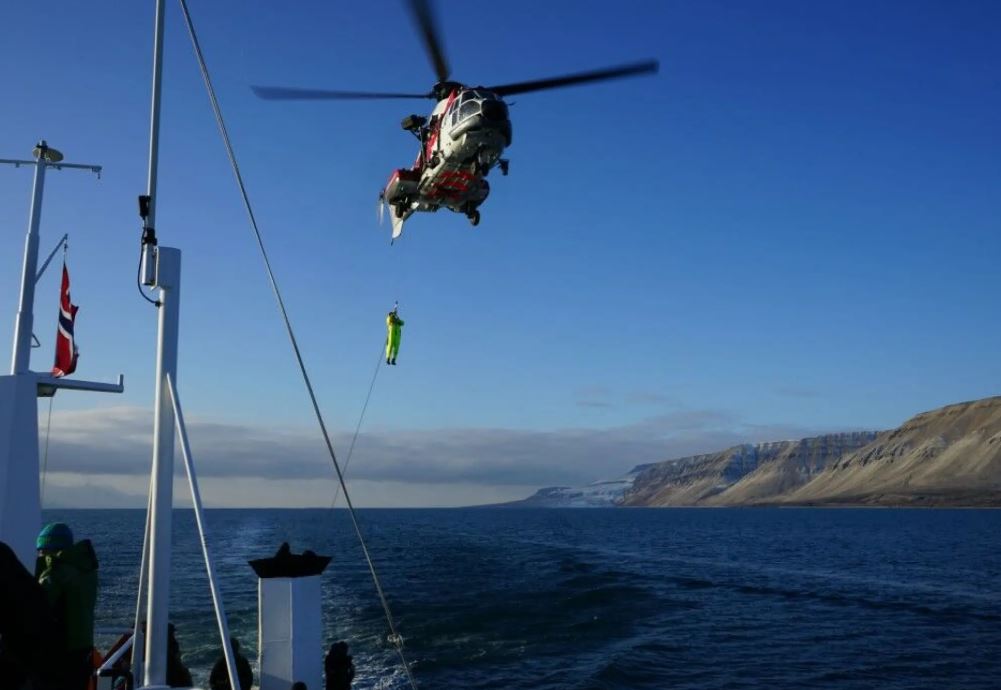 An evacuation exercise