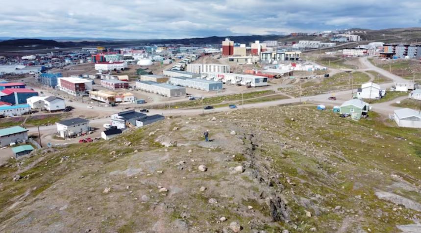 A city on the tundra.