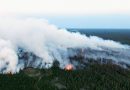 Wildfires continue to burn across Lapland
