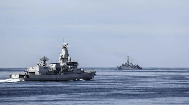 Ships in the water