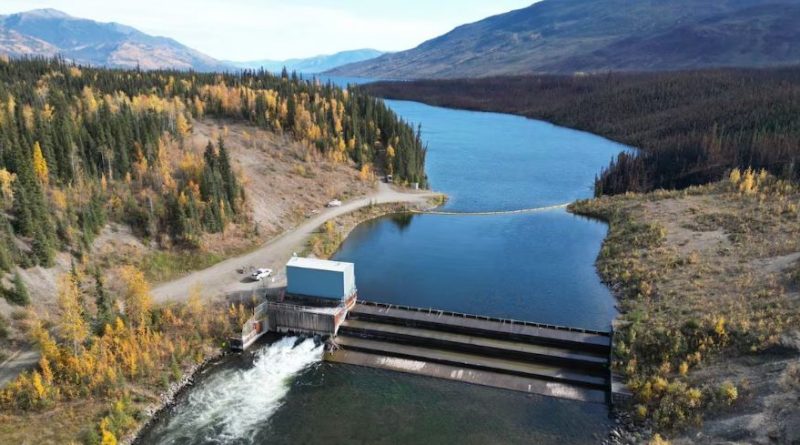 A dam in the wilderness.