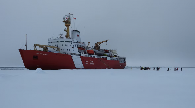 Canada’s largest icebreaker makes 6th visit to the North Pole